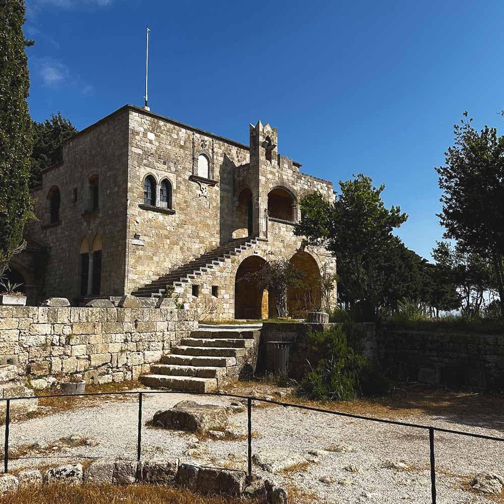 Jalisas akropoles drupas Filerimos kalnā