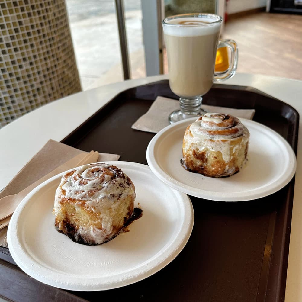 Maltas kanēļmaizītes no Cinamonbuns, Sliemā